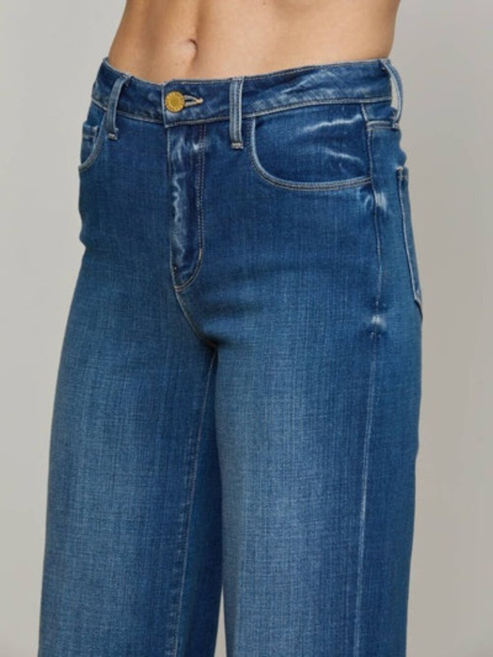 L'AGENCE Clayton Wide Leg Pant Kaplan Size 26 NWT - Picture 3 of 3
